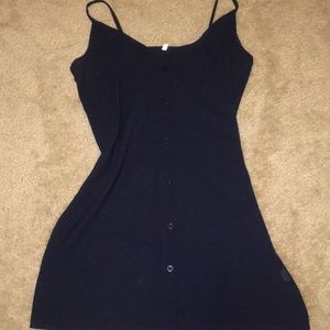 Dark blue dress